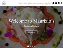 Tablet Screenshot of maurizioca.com